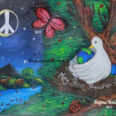 May Peace Prevail on Earth Painting from 2017