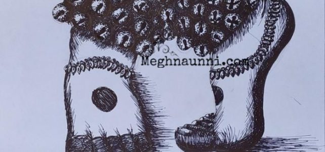 “Konjum Salangai” Pen Drawing Work