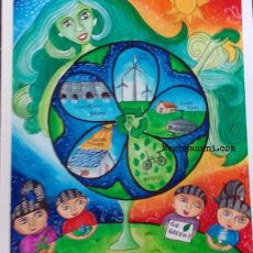 Save Earth Painting