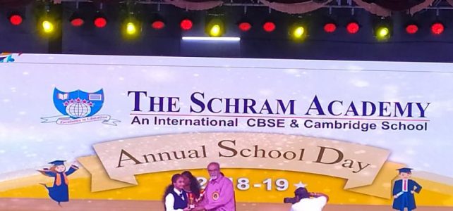 Received General Proficiency Medal in School Annual day 2018-19