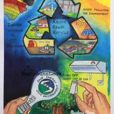 Energy Conservation Painting done for BEE Painting Competition 2015
