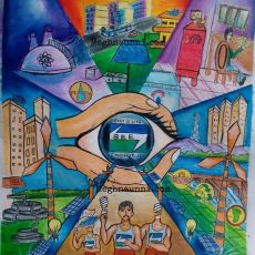 Energy Conservation Painting Competition State Level Picture 2015