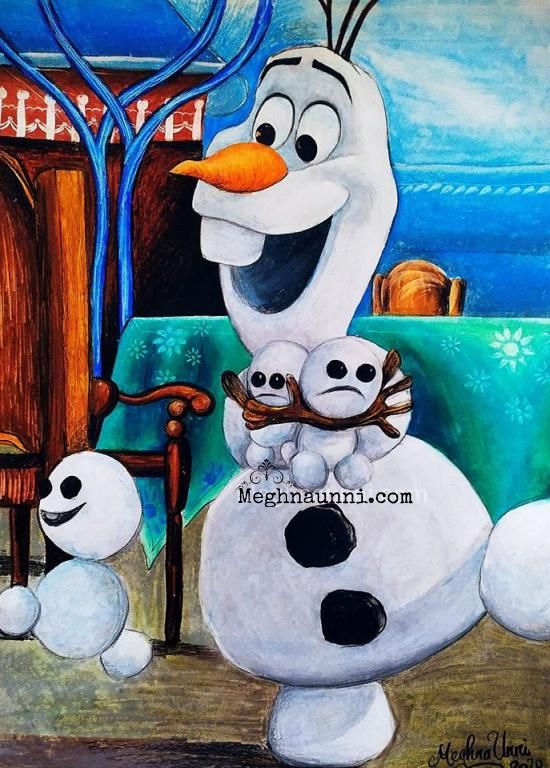 Olaf and his Snowgies from Frozen – 