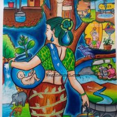 Save Water, Save Life Painting for Water Conservation Painting Competition 2016-17