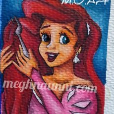 Disney Princess 4 : Ariel (1989) Painting