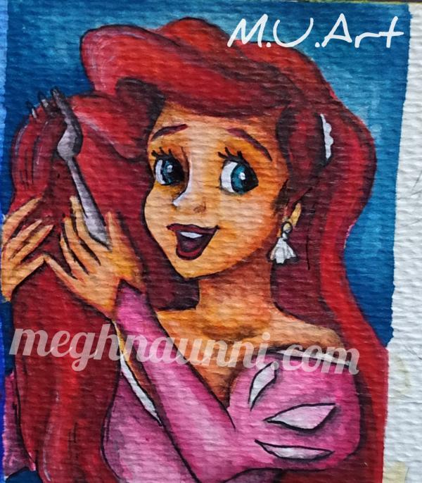 Drawing Princess Ariel - The Little Mermaid - Step By Step | Disney  Princess Drawing — Yandex video arama