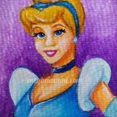 Disney Princess No. 2: Cinderella (1950) Painting