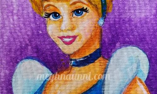 Disney Princess No. 2: Cinderella (1950) Painting