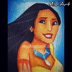 Disney Princess 7: Pocahontas Painting