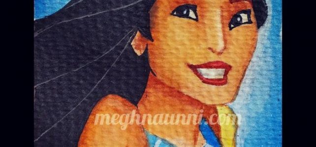 Disney Princess 7: Pocahontas Painting