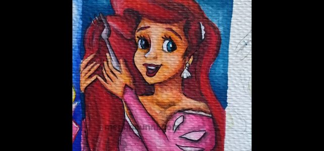 Painting Ariel in the Simplest Way! Easy Disney Art with Meghna Tutorial Video Painting Ariel in the Simplest Way! Easy Disney Art with Meghna Tutorial Video