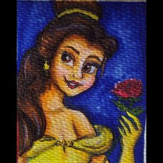Painting Belle in the Easiest Way! | Painting Video