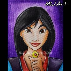 Disney Princess 8 – Fa Mulan from ‘Mulan’ (1998)!