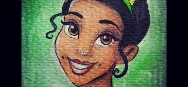 Disney Princess 9 : Tiana Painting