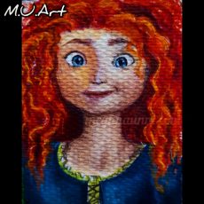 Disney Princess 11 :  Merida Painting