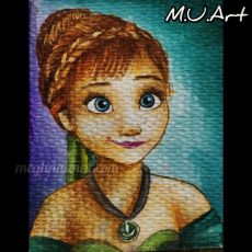 Disney Princess 13 | Anna of Arendelle! Painting