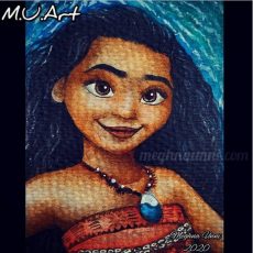 Disney Princess No. 14 | Moana Painting