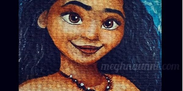 Disney Princess No. 14 | Moana Painting