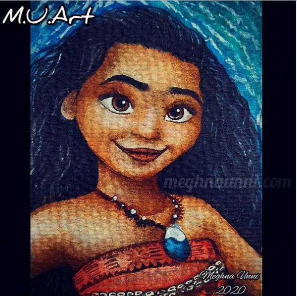 Disney Princess No 14 Moana Painting Meghnaunni Com Disney Princess No 14 Moana Painting Meghnaunni Com