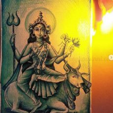 Navaratri Day 8| Maa Mahagauri Devi Painting