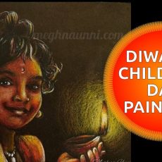 Baby Bhairavi Venkatesan Akka Portrait Painting | Art by Meghna