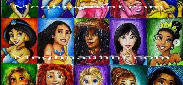 Disney Princess Portrait Series