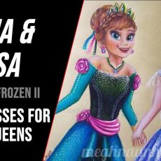 One Year of Disney Frozen 2 | Painting Making Video
