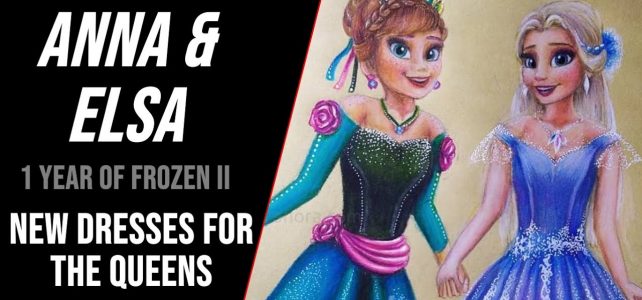 One Year of Disney Frozen 2 | Painting Making Video