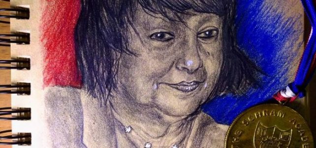 Dr. Elizabeth Schram Portrait | A Tribute to my School TSA’s Founder