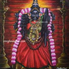 Sri Lalithambika Devi Painting for New Year 2021