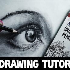 Draw an Eye in 30 mins | Simple Eye Tutorial Pencil Shading