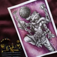 Varaha Avatar Painting | Dasavataram Series : 3