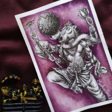 Varaha Avatar Painting | Dasavataram Series : 3