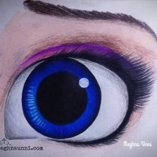 Drawing Elsa’s Eye from Frozen | Short Video