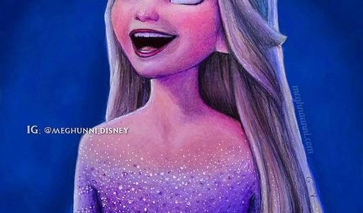 Frozen – Elsa’s Popular Song Show Yourself Pencil Color Painting
