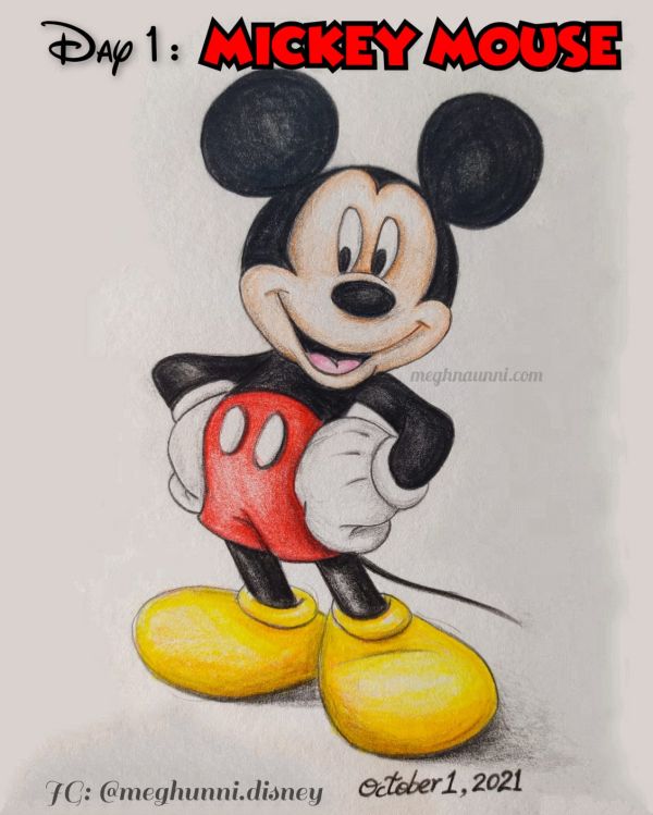 How to Draw Mickey Mouse Face from Mickey Mouse Clubhouse (Mickey Mouse  Clubhouse) Step by Step | DrawingTutorials101.com