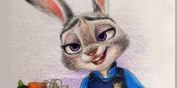 Disneytober Day 4: Judy Hopps from Disney Movie Zootopia Drawing