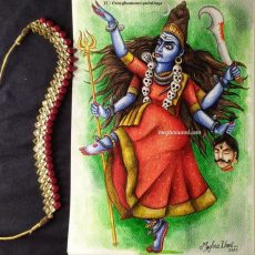 Navaratri Series Day 9: Matrika Devi Chamundi / Sivadhuti Painting