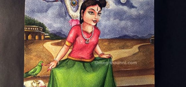“Margazhi Thingal” | Thiruppavai Pasuram 1 Painting
