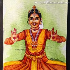 SDN Octet Dancer Nishkala Ranjeev Painting