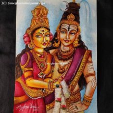 SHIVA-SHAKTI THIRUKALYANAM Painting