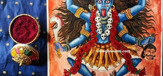 Navaratri 2022 | ‘Nava Shaktis’ Painting Series | Day 3 : Kali Devi