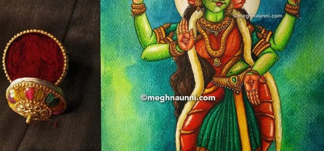 Navaratri 2022 | ‘Nava Shaktis’ Painting Series | Day 8 : Parvati Devi