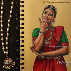 Junior Dancer Series – 5 | Richa Joanita Das Painting