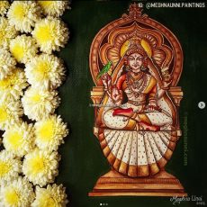 Sringeri Sharadamba Painting | Navaratri 2023 – Nava Kshetra Nivasinis Painting Series-1