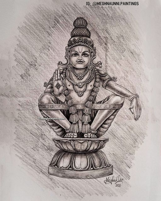 Vyaghra vahana Ayyappa by Psycho-arts on DeviantArt