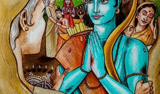 Diwali 2023 | ‘The Return’ | Lord Rama’s return to Ayodhya Painting