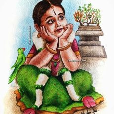 Bala Kodhai Painting : BALA SERIES-1