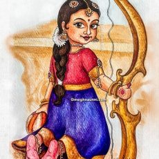 Bala Sita Painting : BALA SERIES-4